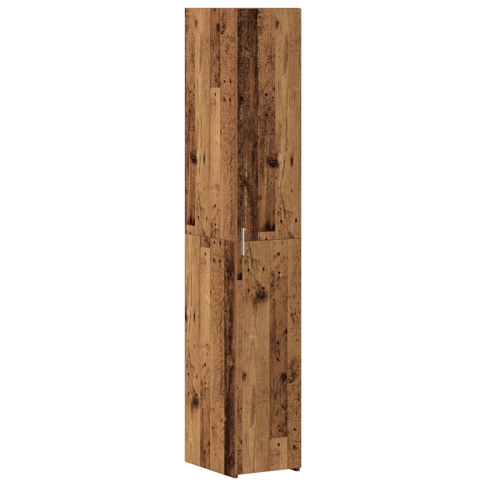 vidaXL Highboard 2 pcs Stare drewno 30 x 42,5 x 185 cm