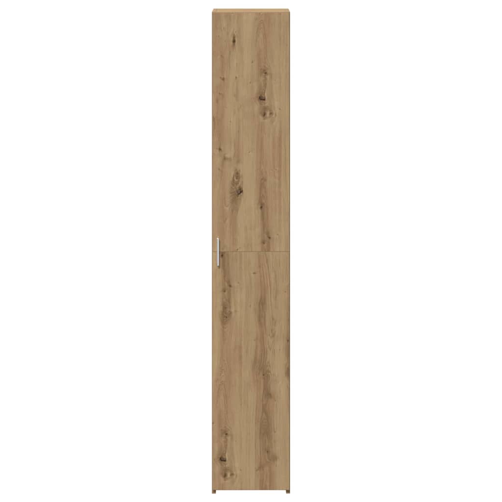 vidaXL Highboard 2 pcs Dąb rzemieślniczy 30 x 42,5 x 185 cm