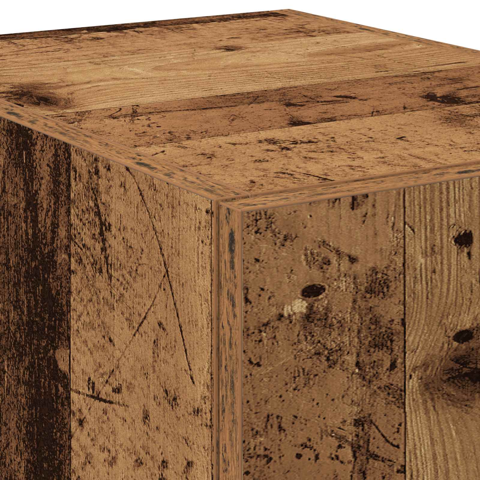 vidaXL Highboard Stare drewno 40 x 42,5 x 185 cm