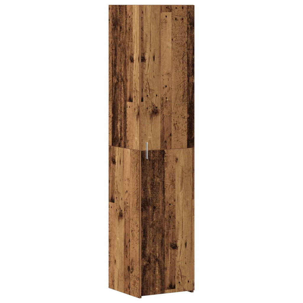vidaXL Highboard Stare drewno 40 x 42,5 x 185 cm