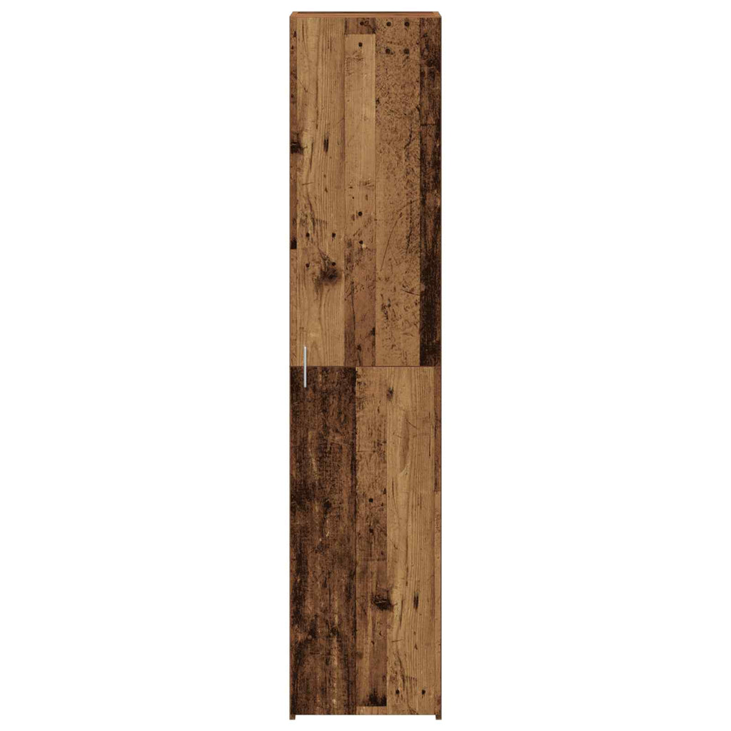 vidaXL Highboard Stare drewno 40 x 42,5 x 185 cm