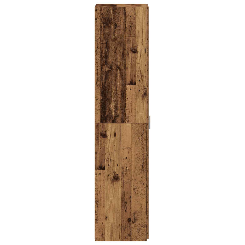 vidaXL Highboard Stare drewno 40 x 42,5 x 185 cm