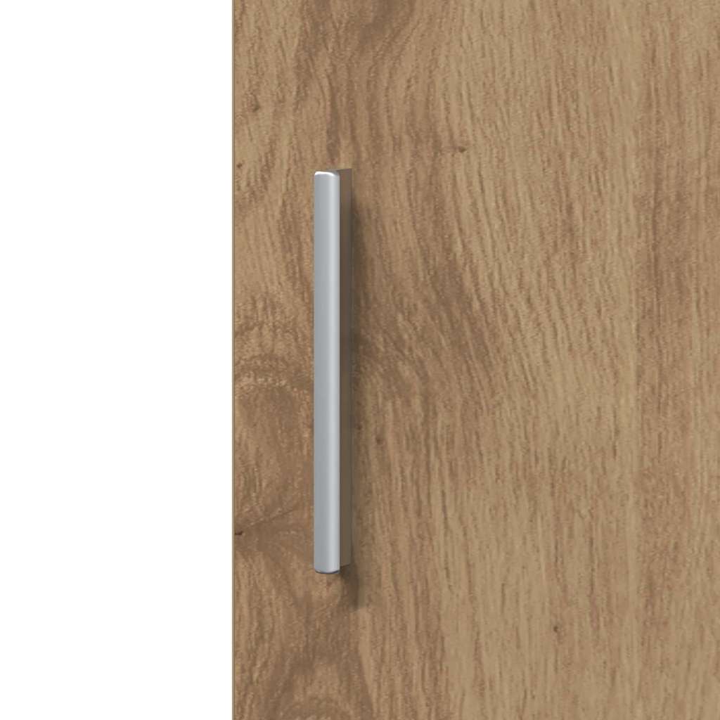 vidaXL Highboard Dąb rzemieślniczy 40 x 42,5 x 185 cm