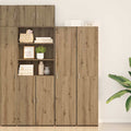vidaXL Highboard Dąb rzemieślniczy 40 x 42,5 x 185 cm