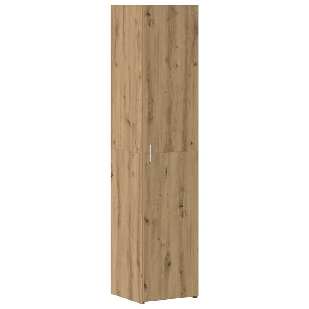vidaXL Highboard Dąb rzemieślniczy 40 x 42,5 x 185 cm
