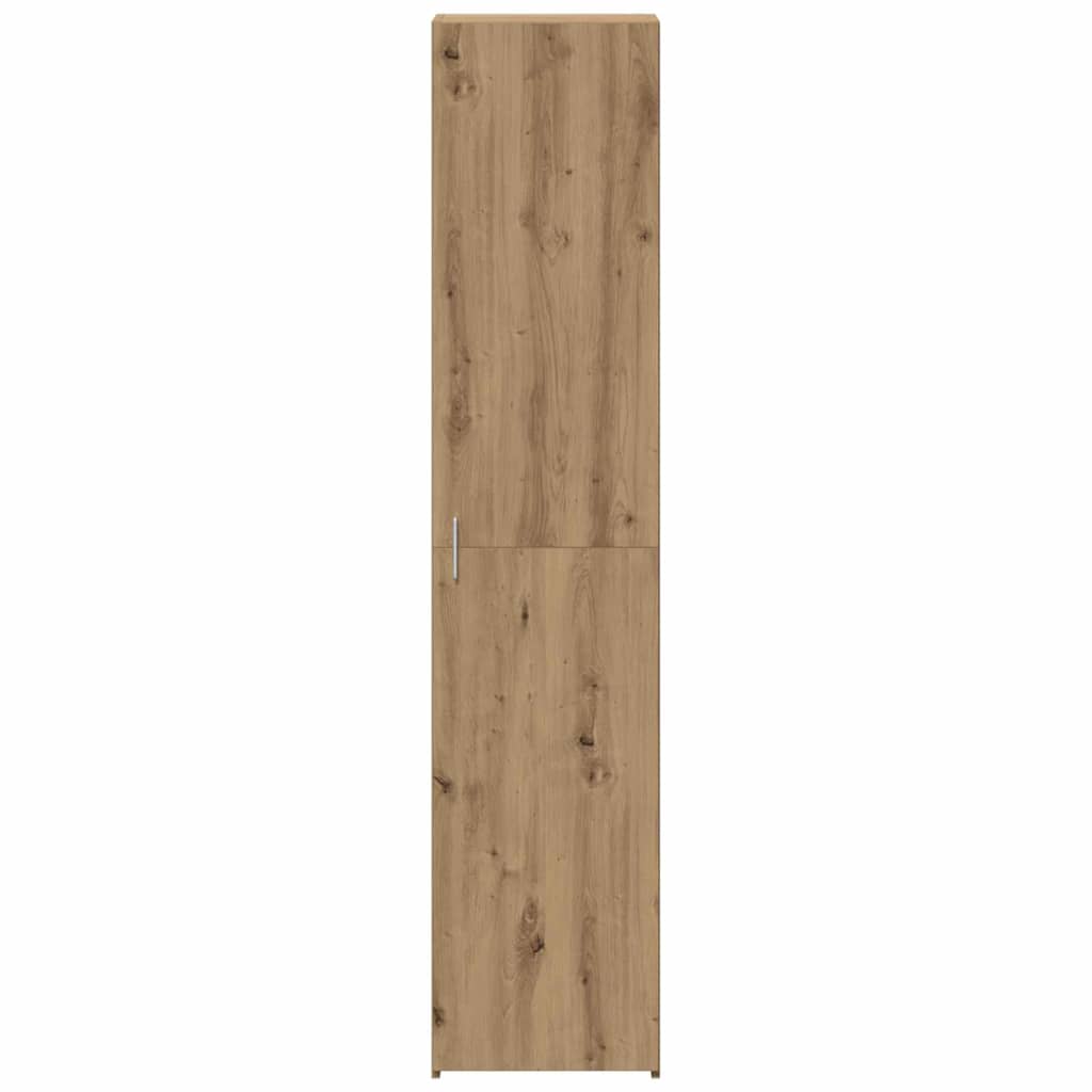vidaXL Highboard Dąb rzemieślniczy 40 x 42,5 x 185 cm