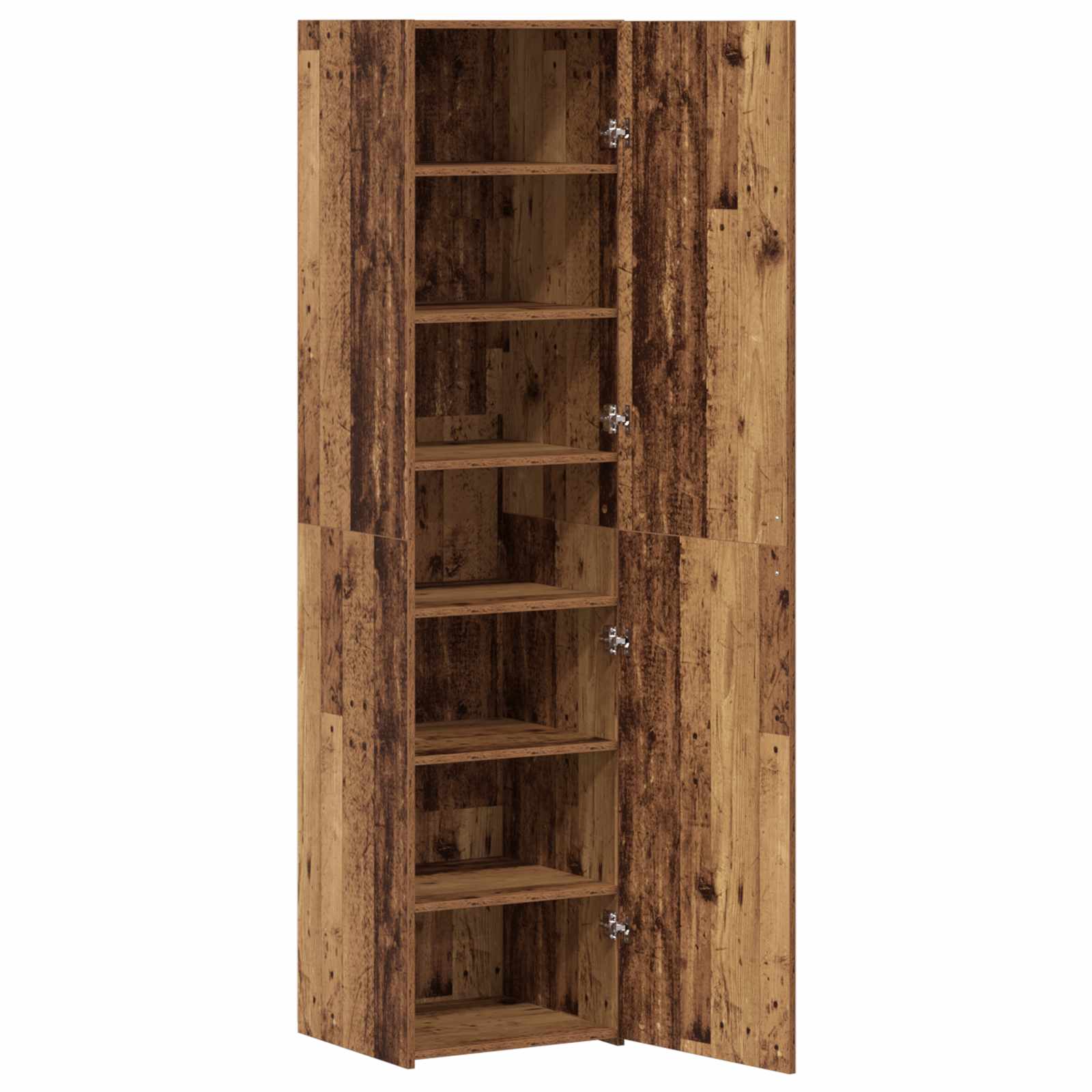 vidaXL Highboard Stare drewno 45 x 42,5 x 185 cm