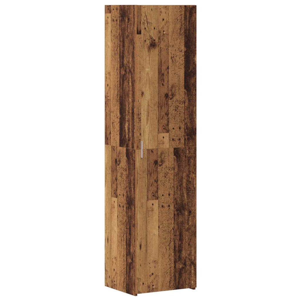 vidaXL Highboard Stare drewno 45 x 42,5 x 185 cm