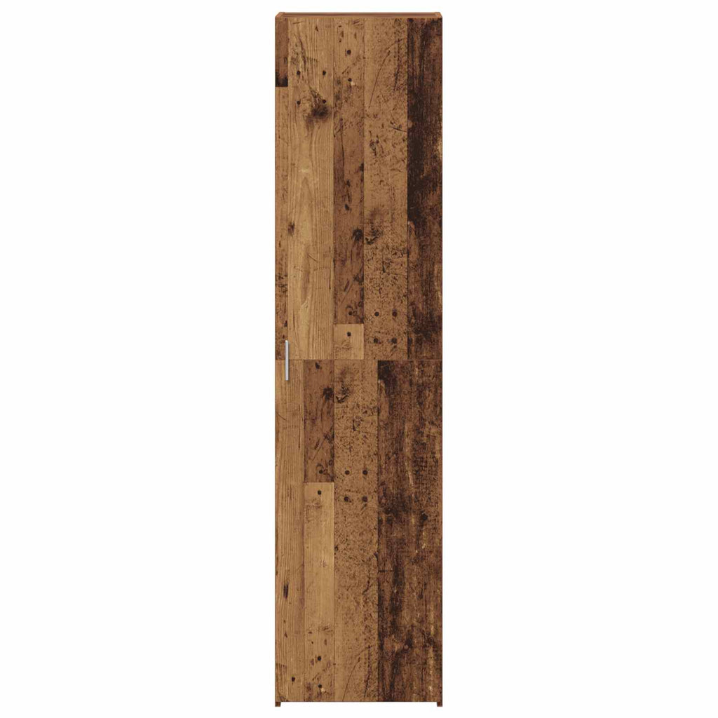 vidaXL Highboard Stare drewno 45 x 42,5 x 185 cm
