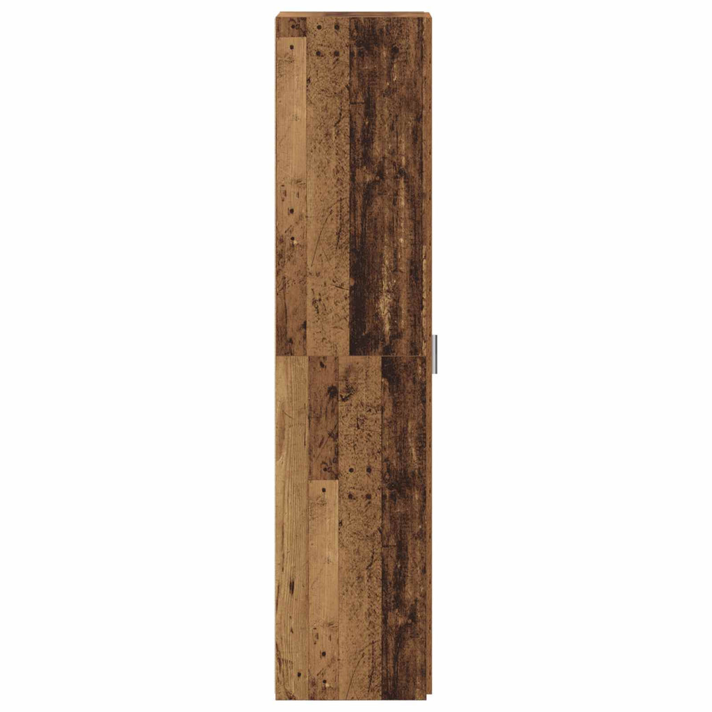 vidaXL Highboard Stare drewno 45 x 42,5 x 185 cm