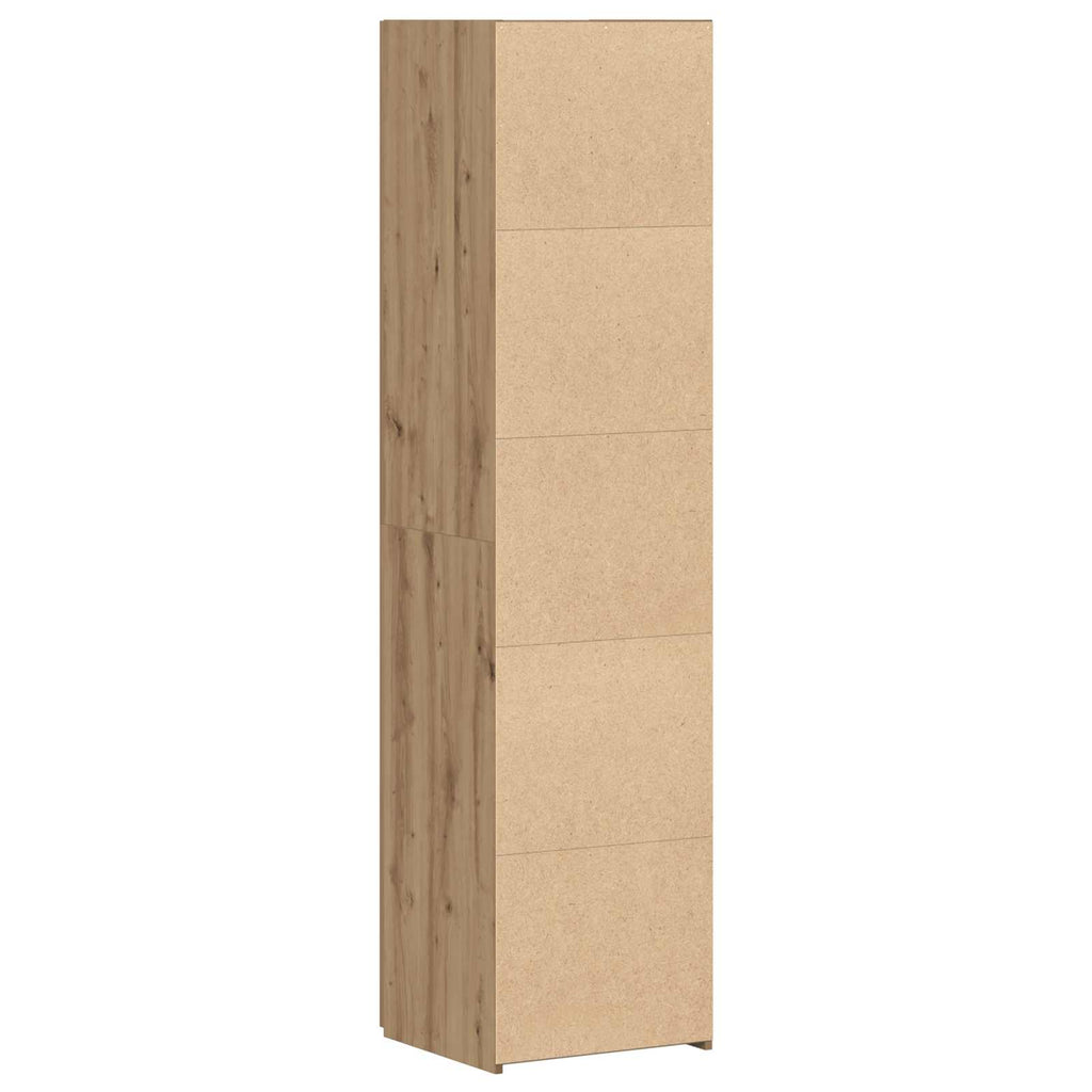 vidaXL Highboard Dąb rzemieślniczy 45 x 42,5 x 185 cm