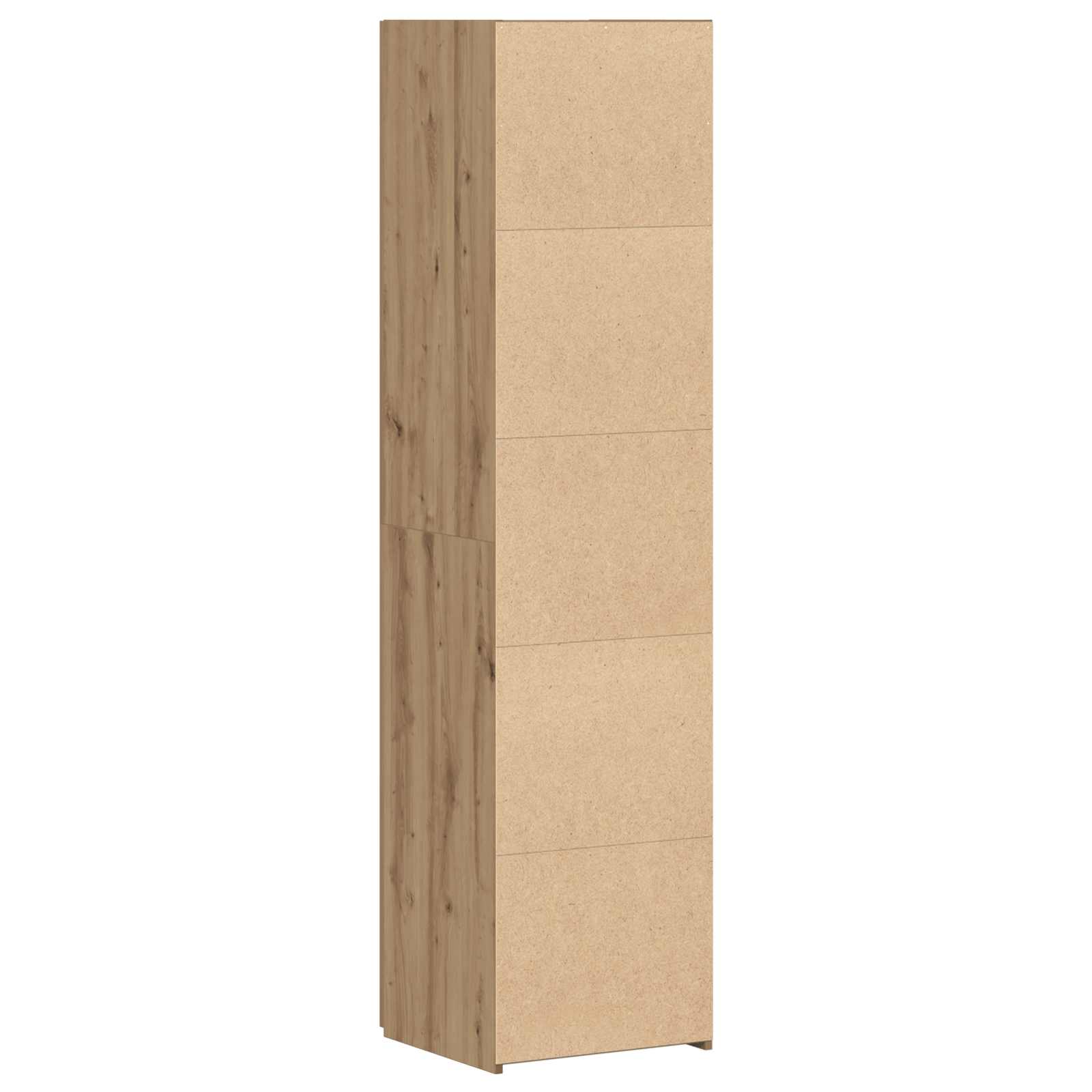 vidaXL Highboard Dąb rzemieślniczy 45 x 42,5 x 185 cm
