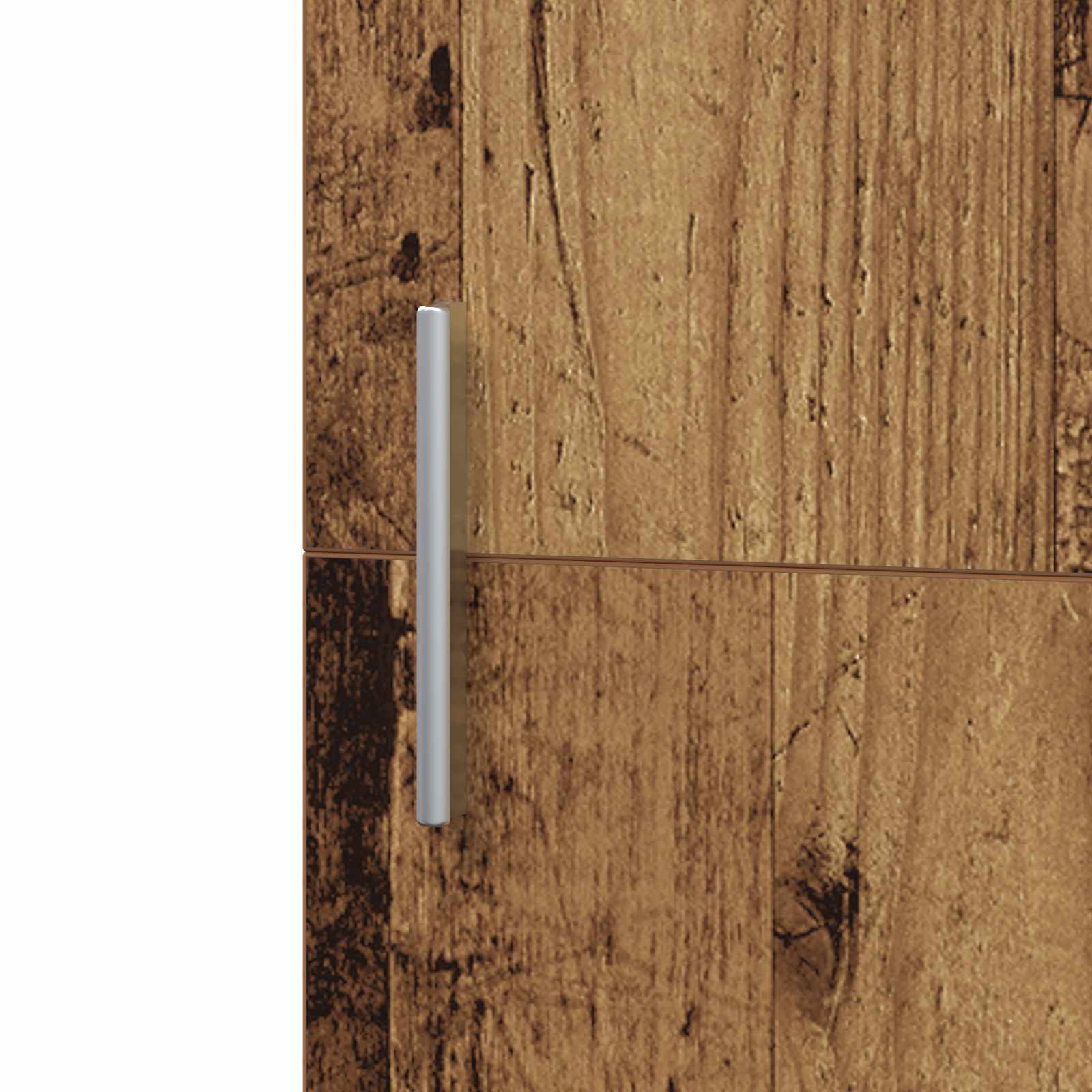 vidaXL Highboard 2 pcs Stare drewno 50 x 42,5 x 185 cm