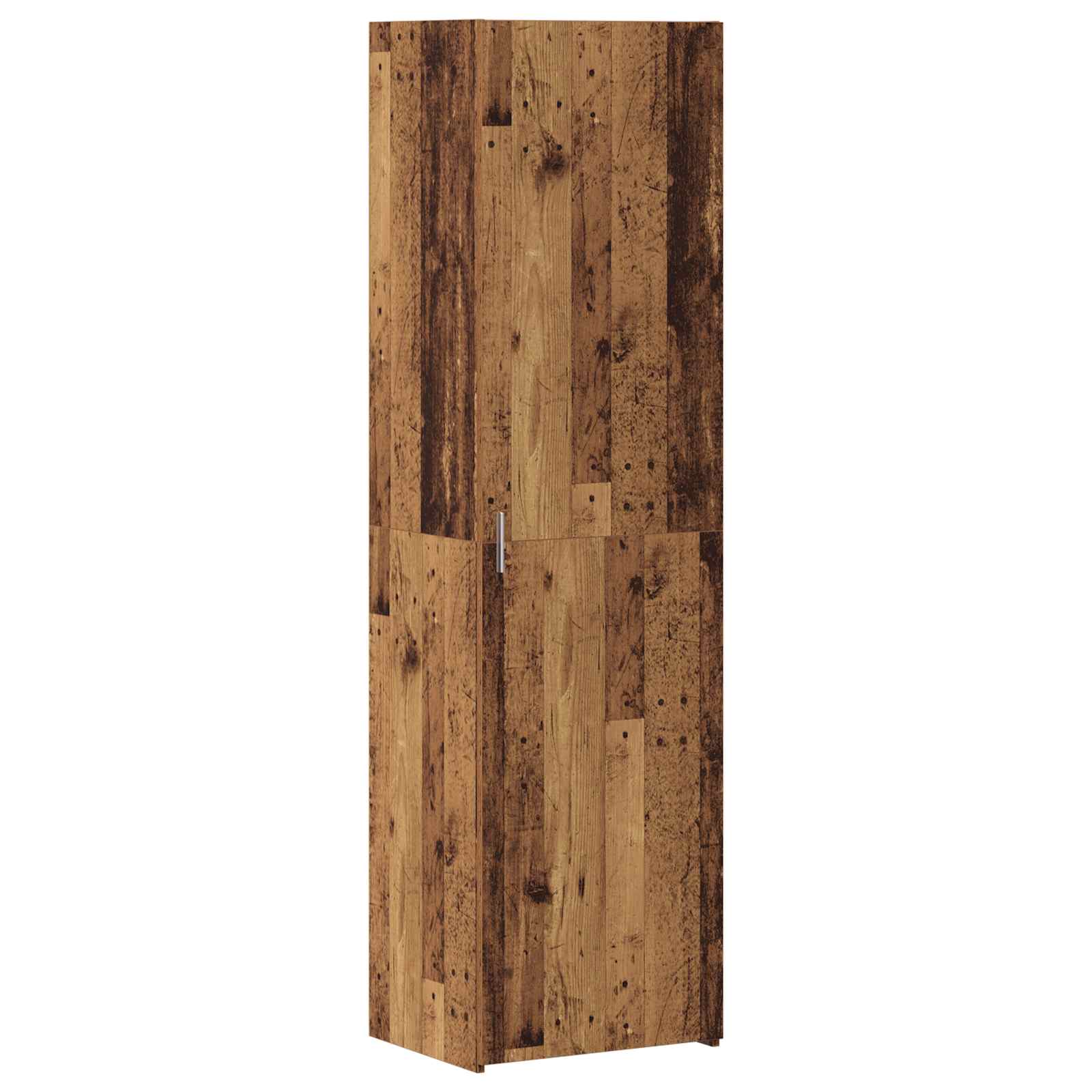 vidaXL Highboard 2 pcs Stare drewno 50 x 42,5 x 185 cm