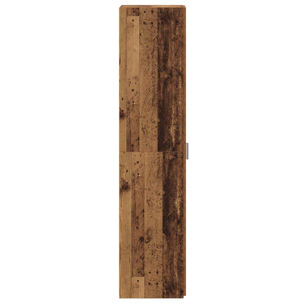 vidaXL Highboard 2 pcs Stare drewno 50 x 42,5 x 185 cm