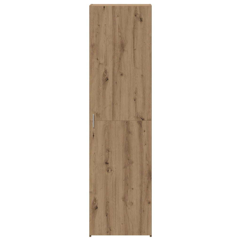 vidaXL Highboard 2 pcs Dąb rzemieślniczy 50 x 42,5 x 185 cm