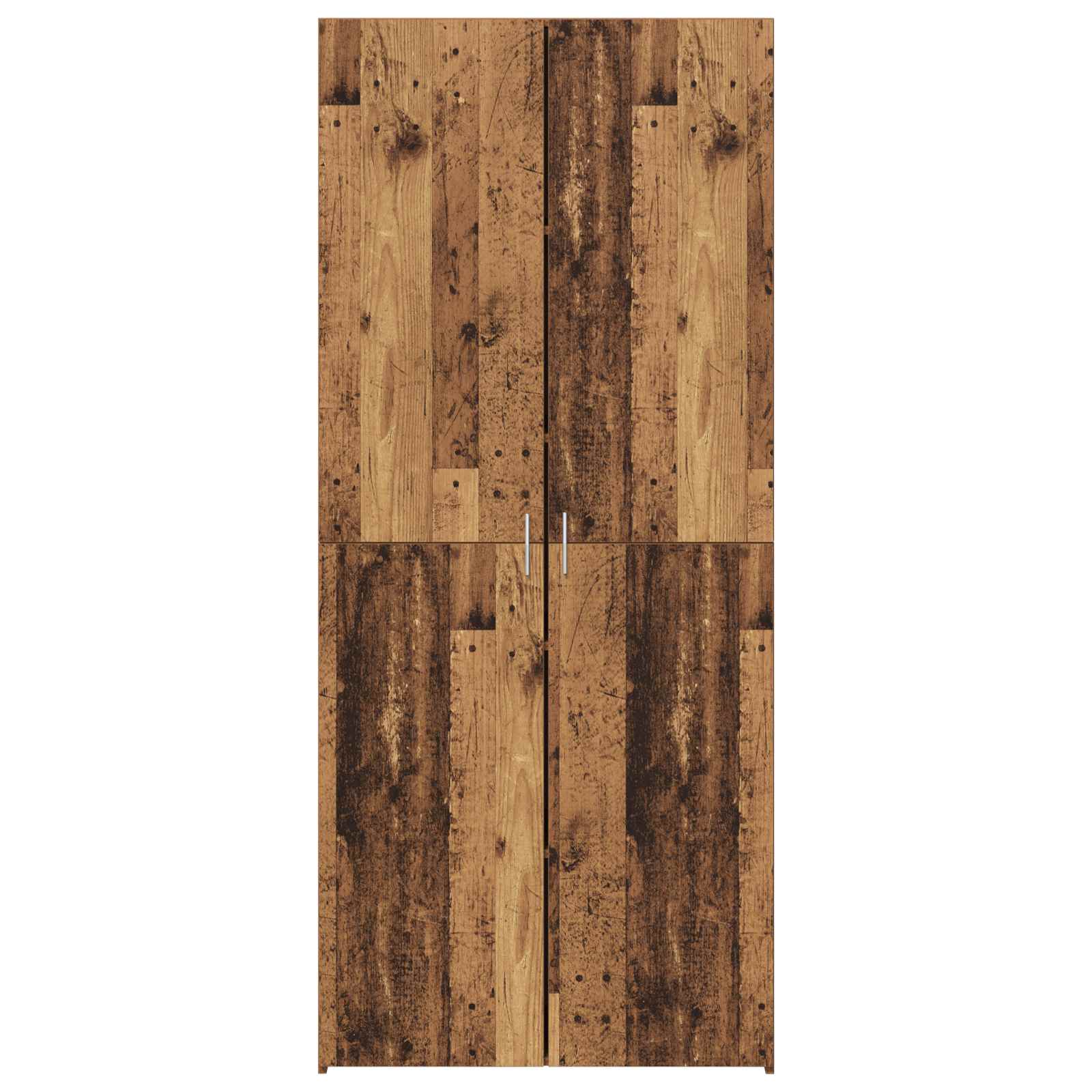 vidaXL Highboard 2 pcs Stare drewno 80 x 42 x 185 cm