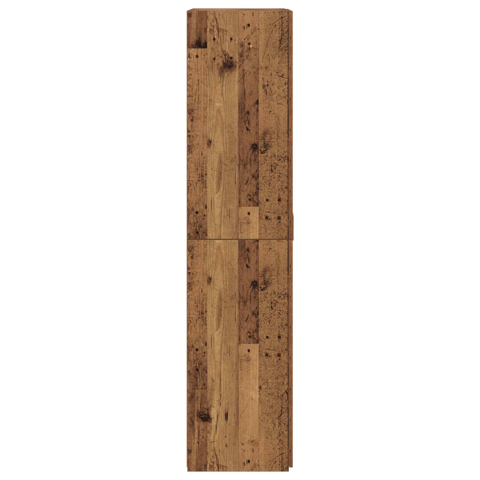 vidaXL Highboard 2 pcs Stare drewno 80 x 42 x 185 cm