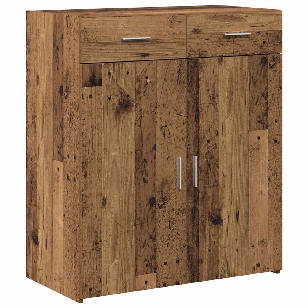 vidaXL Szafka do przechowywania Stare drewno 80 x 42,5 x 93,5 cm