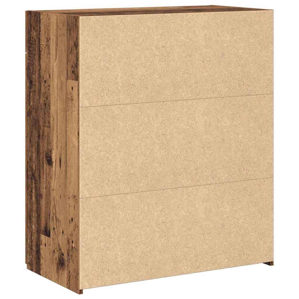 vidaXL Szafka do przechowywania Stare drewno 80 x 42,5 x 93,5 cm