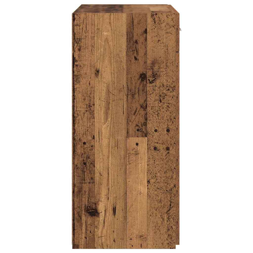 vidaXL Szafka do przechowywania Stare drewno 80 x 42,5 x 93,5 cm