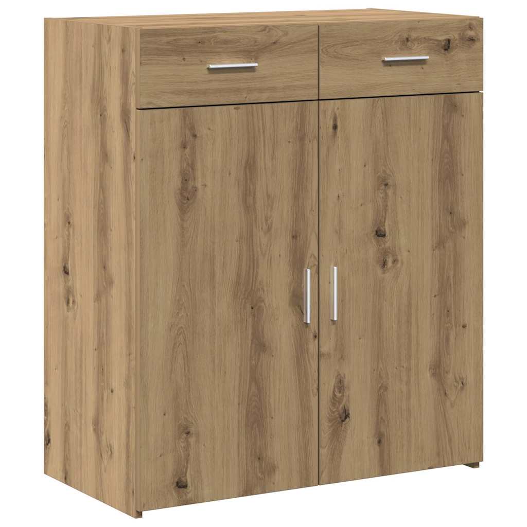 vidaXL Szafka do przechowywania dąb artisan 80 x 42,5 x 93,5 cm