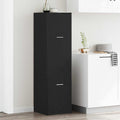 vidaXL Szafka apteczna Czarny dąb 40 x 41 x 144.5 cm