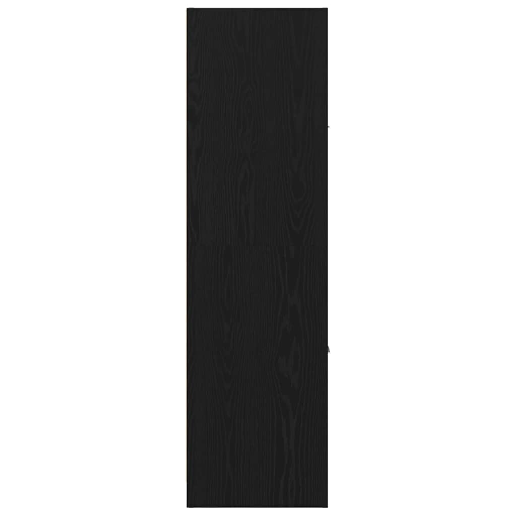 vidaXL Szafka apteczna Czarny dąb 40 x 41 x 144.5 cm