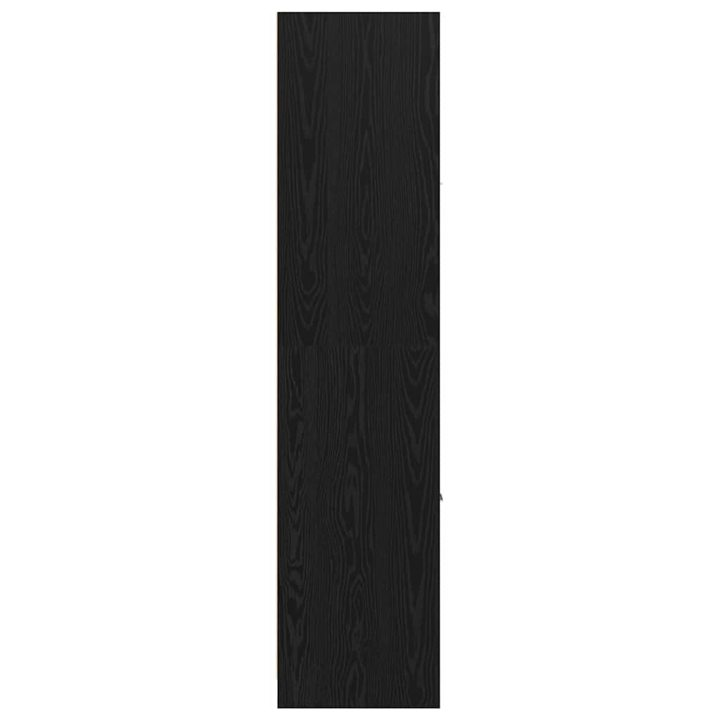 vidaXL Szafka apteczna Czarny dąb 40 x 41 x 174.5 cm