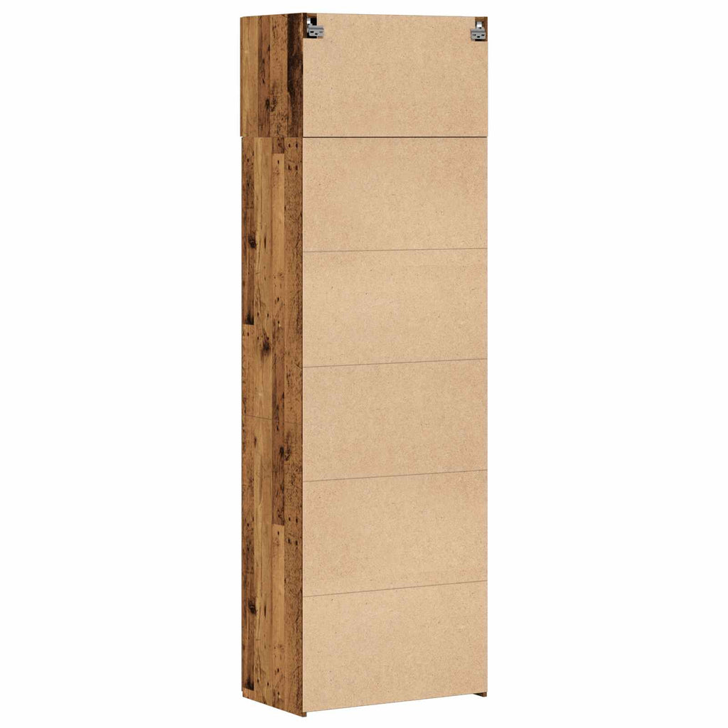 vidaXL Szafka do przechowywania 3 pcs Stare drewno
