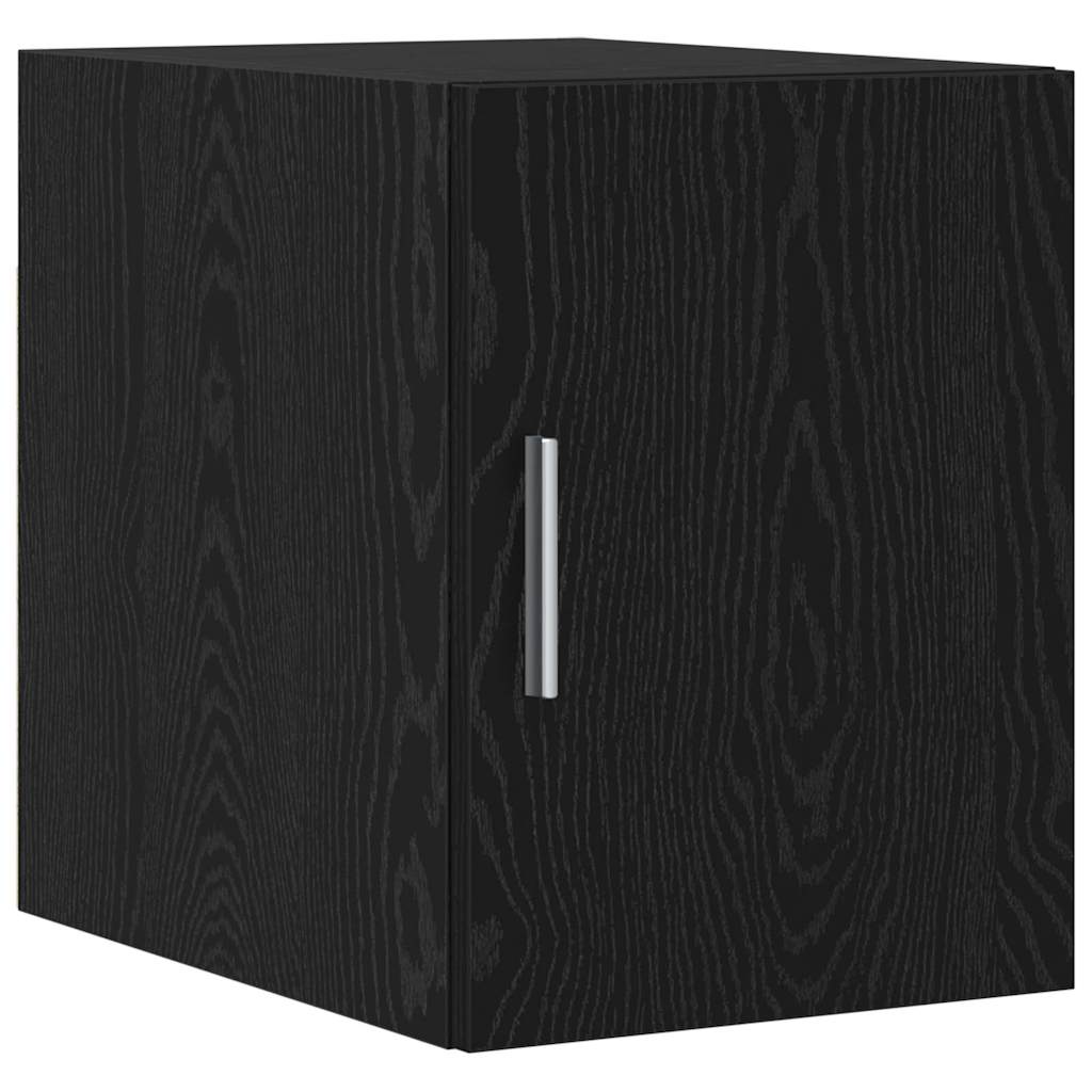 vidaXL Szafka do przechowywania 2 pcs Czarny Dąb 30 x 42,5 x 225 cm