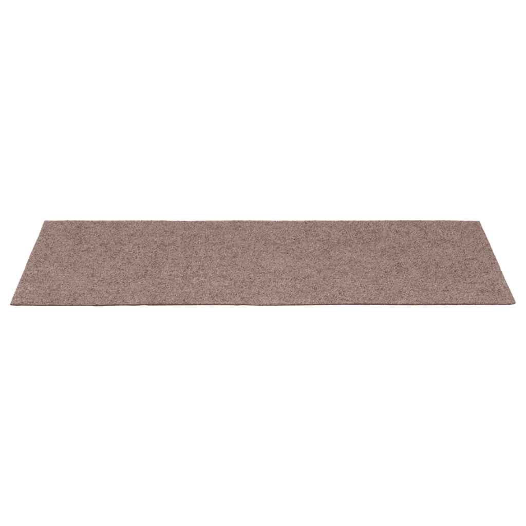 vidaXL Maty na schody samoprzylepne 30 szt. 60x25 cm Jasnobrązowe prostokątne
