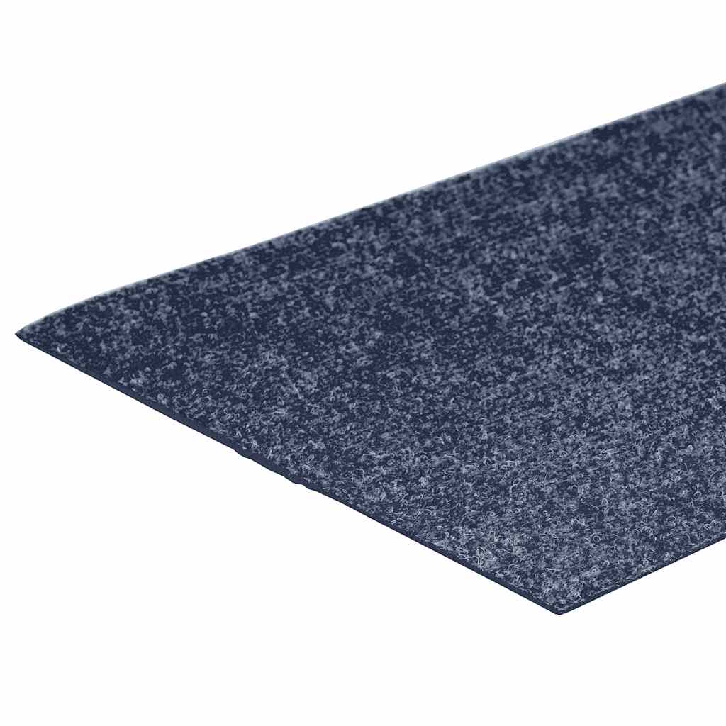 vidaXL Maty na schody samoprzylepne 30 szt. 60x25 cm Szaro-niebieskie prostokątne