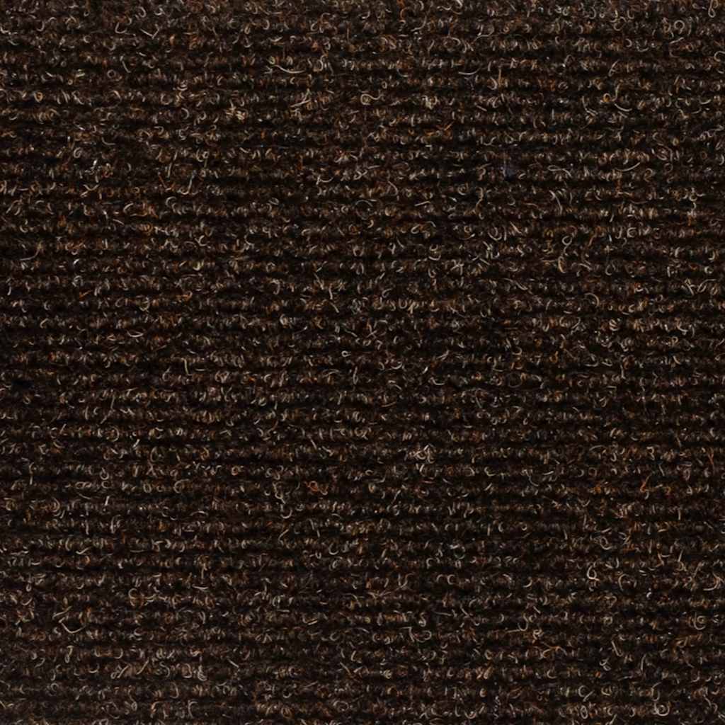 vidaXL Maty na schody samoprzylepne 30 szt. 60x25 cm Brązowe prostokątne