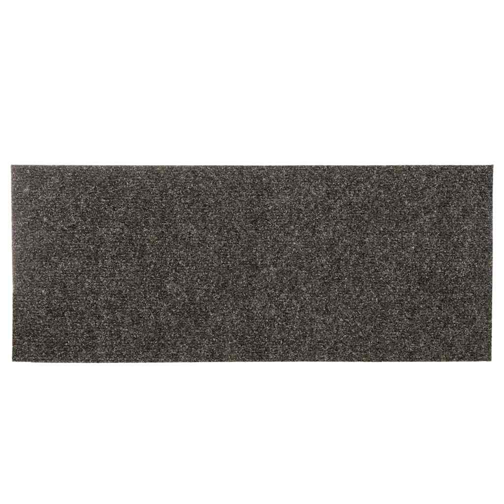 vidaXL Maty na schody samoprzylepne 30 szt. 60x25 cm Antracytowe prostokątne