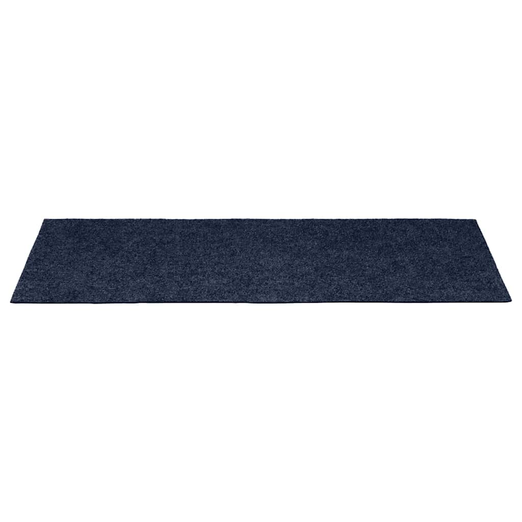 vidaXL Maty na schody samoprzylepne 30 szt. 60x25 cm Granatowe prostokątne
