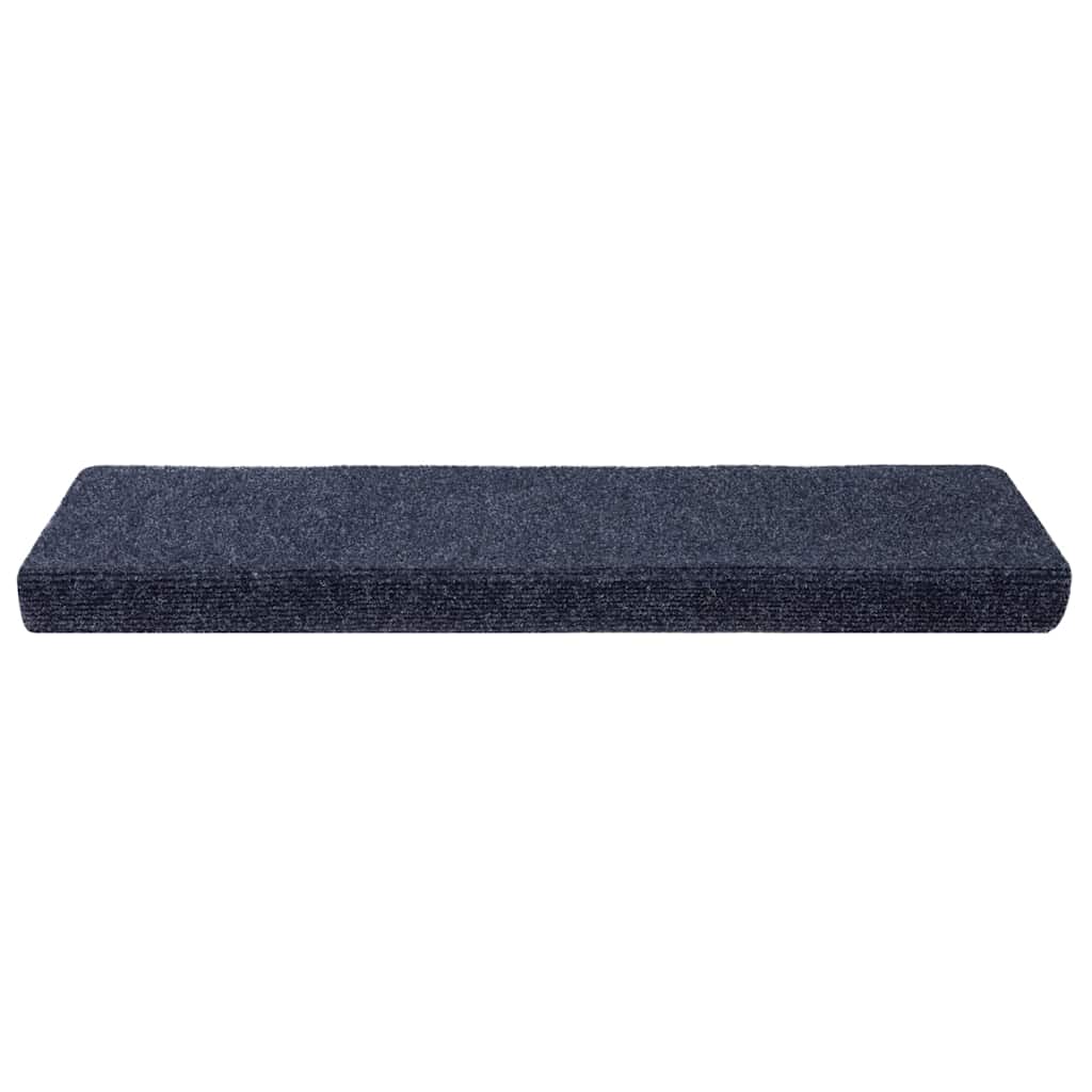 vidaXL Maty na schody samoprzylepne 20 szt. 65x21x4 cm Antracytowe prostokątne krawędzie