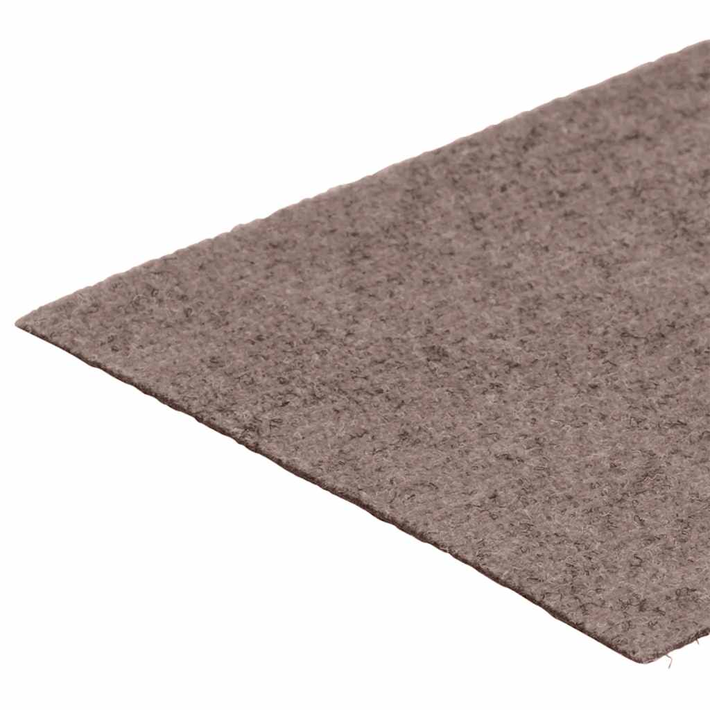 vidaXL Maty na schody samoprzylepne 30 szt. 76x20 cm Jasnobrązowe prostokątne