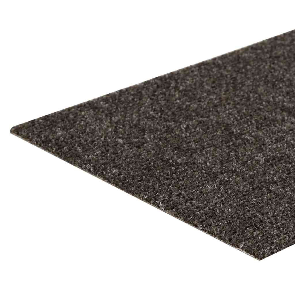 vidaXL Maty na schody samoprzylepne 30 szt. 76x20 cm Antracytowe prostokątne