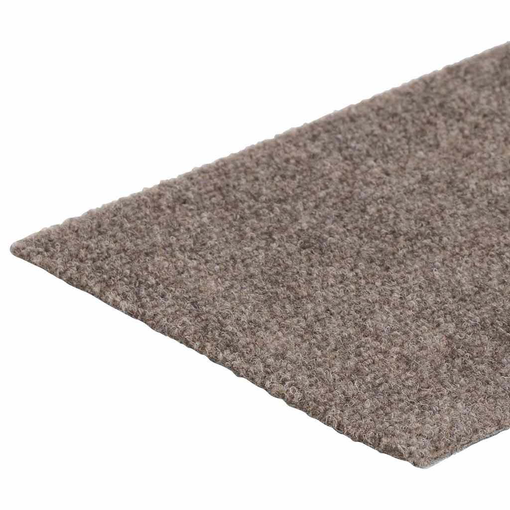 vidaXL Maty na schody samoprzylepne 30 szt. 76x20 cm beżowe prostokątne