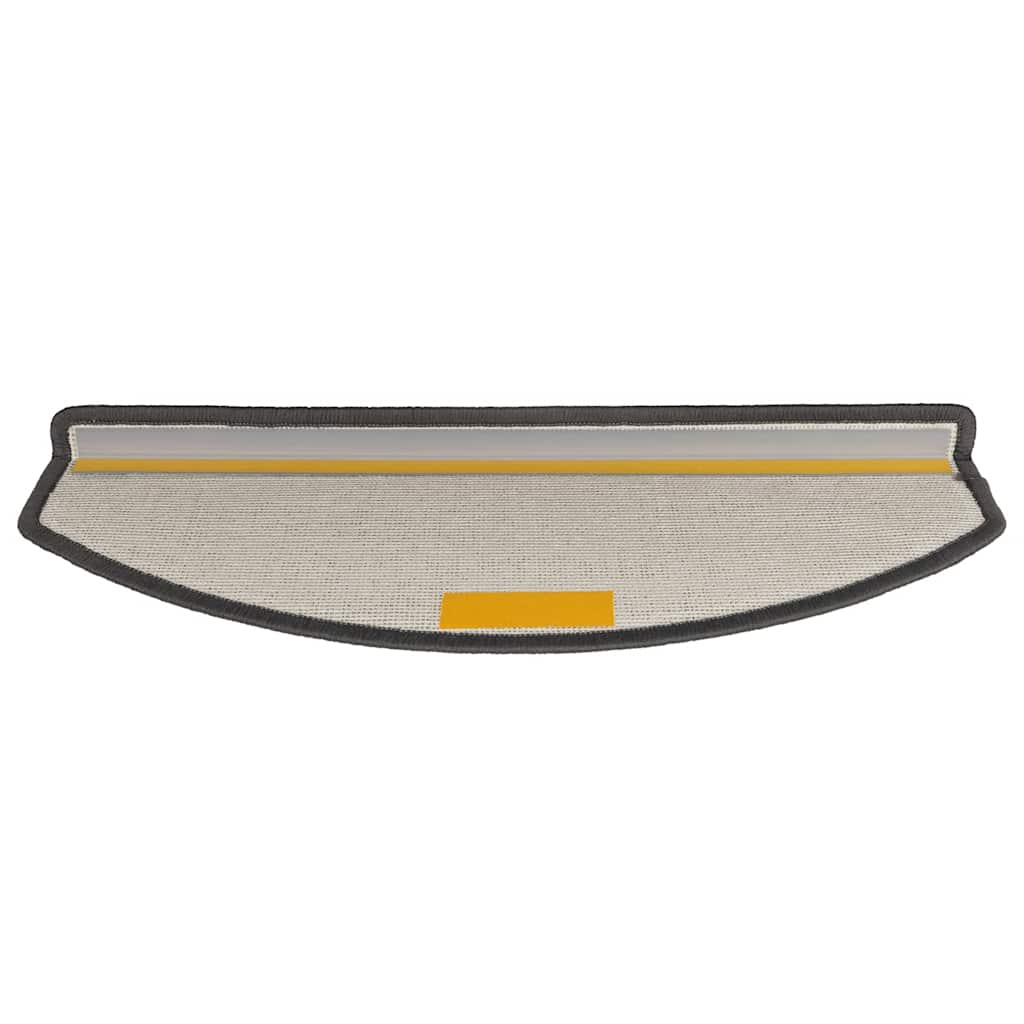 vidaXL Maty na schody 30 szt. 65x24x4 cm Ciemnoszary Półokrągły Duży