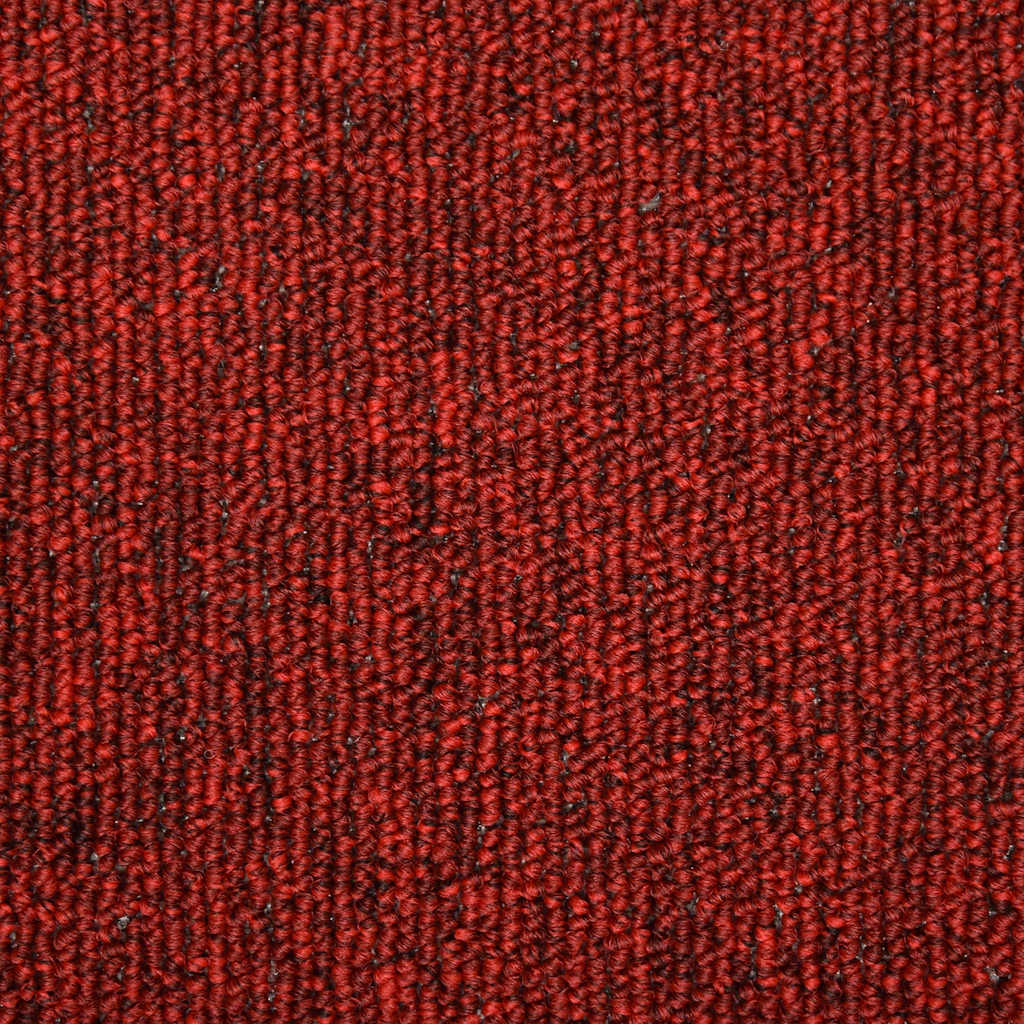 vidaXL Maty na schody 30 szt. 65x21x4 cm Czerwone prostokątne krawędzie