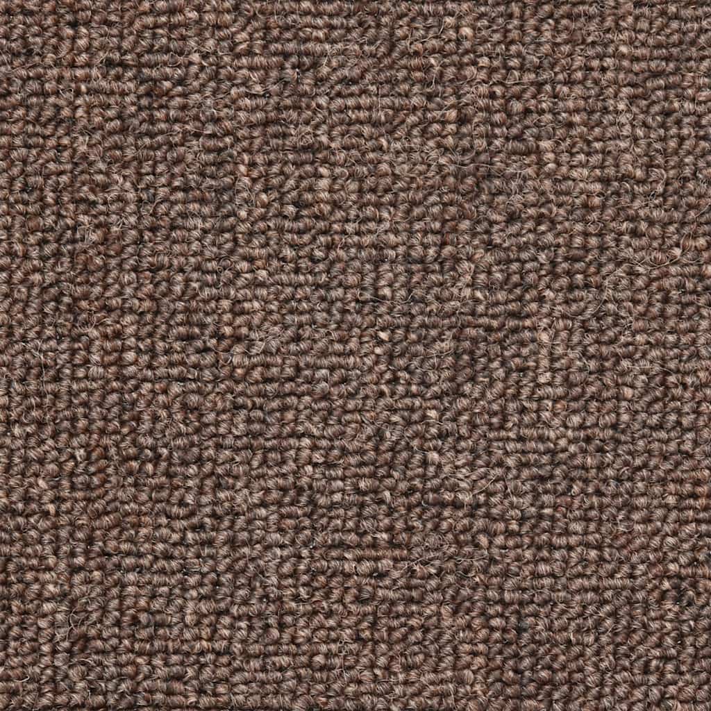 vidaXL Maty na schody 20 szt. 56x17x3 cm Brąz kawowy Półokrągły