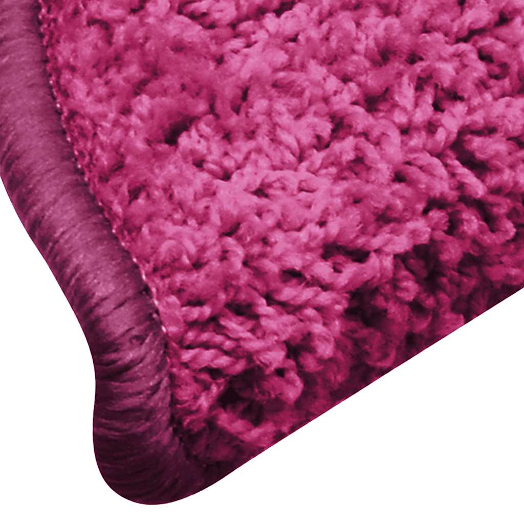 vidaXL Maty na schody 30 szt. 56x17x3 cm różowe półokrągłe