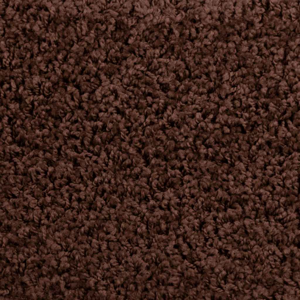 vidaXL Maty na schody 30 szt. 65x21x4 cm Brązowe półokrągłe duże