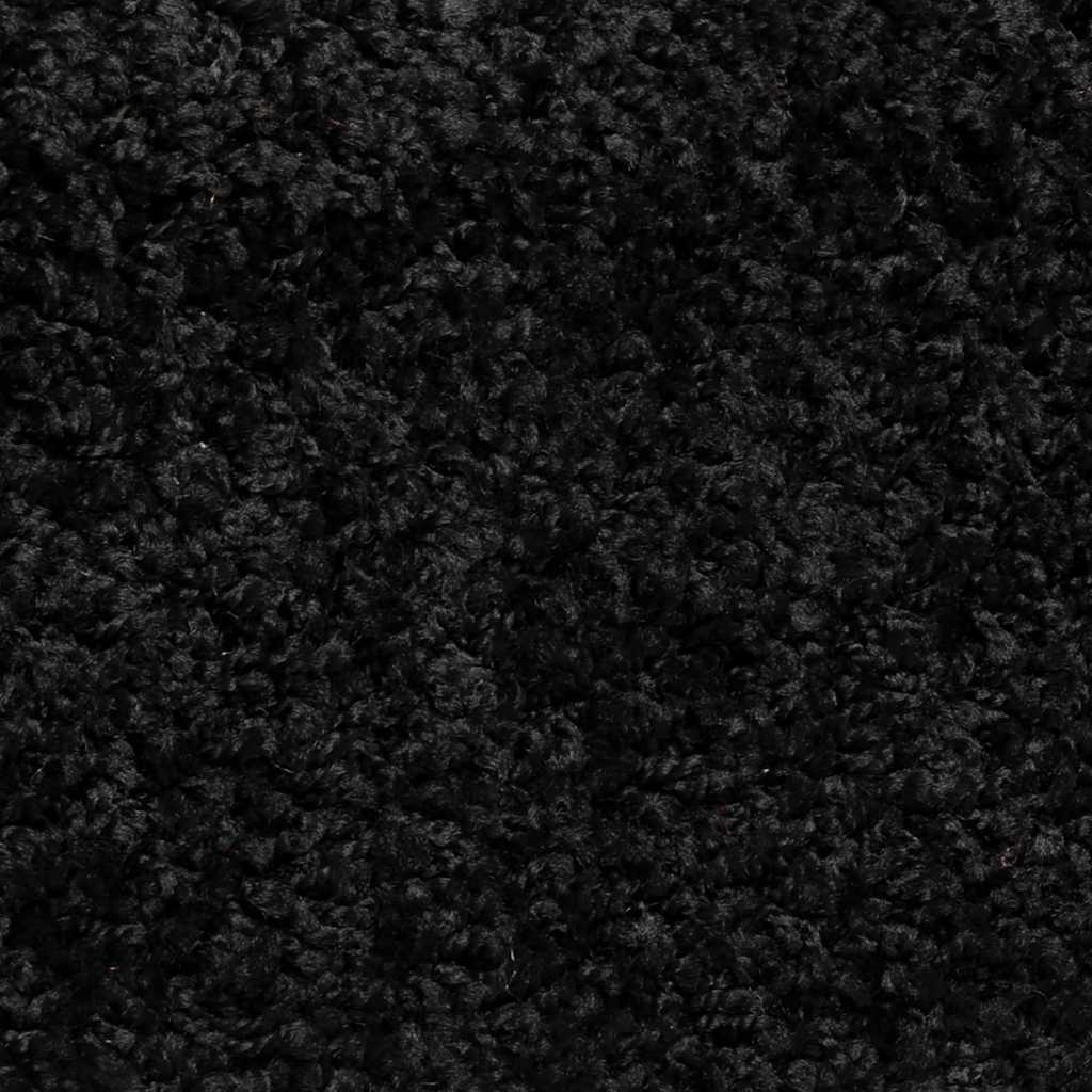 vidaXL Maty na schody 20 szt. 56x17x3 cm Czarne półokrągłe