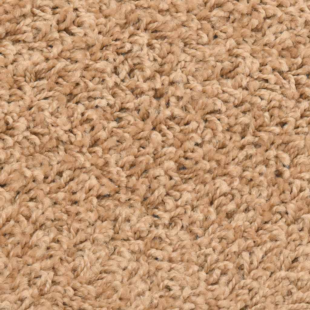 vidaXL Maty na schody 20 szt. 56x17x3 cm Beżowe półokrągłe