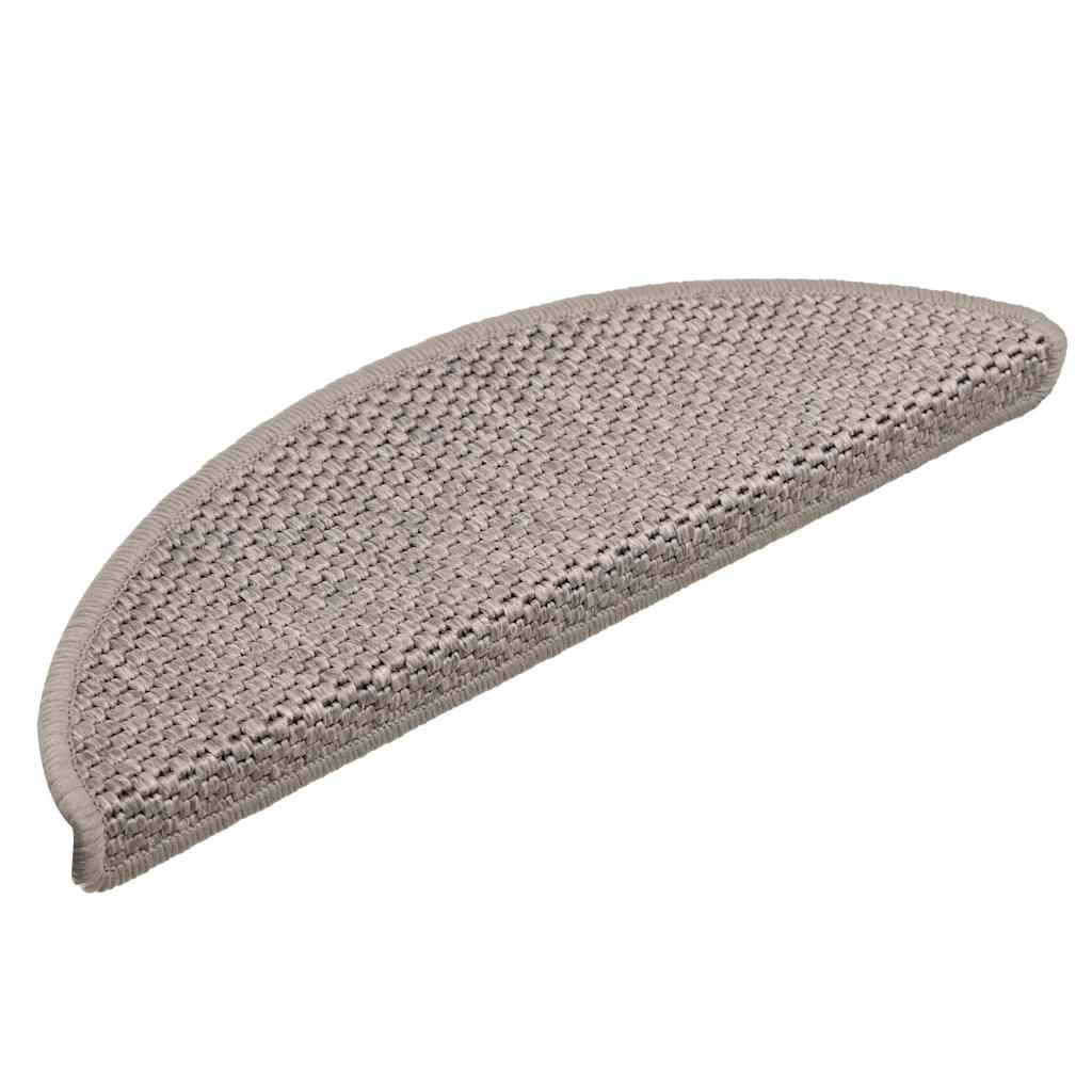 vidaXL Maty na schody samoprzylepne sizal-look 30 szt. 56x17x3 cm