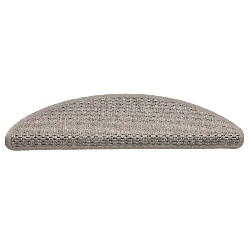 vidaXL Maty na schody samoprzylepne sizal-look 30 szt. 56x17x3 cm