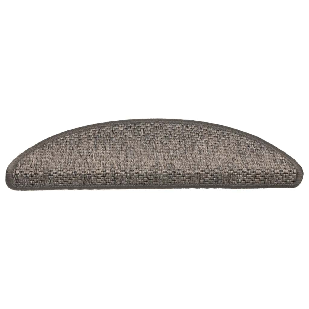 vidaXL Maty na schody samoprzylepne sizal-look 30 szt. 56x17x3 cm